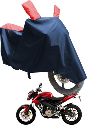 SS FOR YOUR SMART NEEDS Two Wheeler Cover for Bajaj(Pulsar 200 NS DTS-i, Blue, Red)