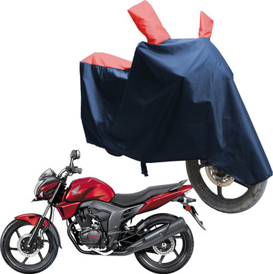 SS FOR YOUR SMART NEEDS Two Wheeler Cover for Honda(CB Trigger, Blue, Red)