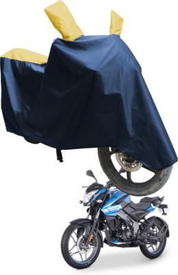 SS FOR YOUR SMART NEEDS Two Wheeler Cover for Bajaj(Pulsar NS125, Blue, Yellow)