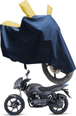 SS FOR YOUR SMART NEEDS Two Wheeler Cover for Bajaj(Pulsar 125 Neon BS6, Blue, Yellow)