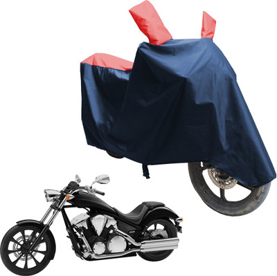 SS FOR YOUR SMART NEEDS Two Wheeler Cover for Honda(VT 1300CX, Blue, Red)