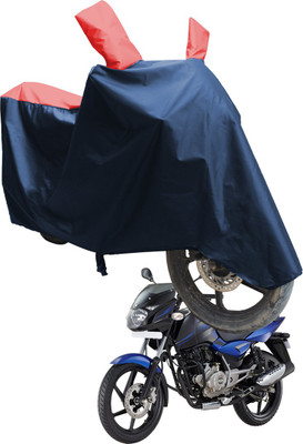 SS FOR YOUR SMART NEEDS Two Wheeler Cover for Bajaj(Pulsar 150 DTS-i, Blue, Red)