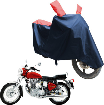 SS FOR YOUR SMART NEEDS Two Wheeler Cover for Royal Enfield(Electra 5S, Blue, Red)