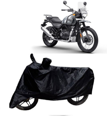 BLORIDE Two Wheeler Cover for Royal Enfield(Himalayan, Black)