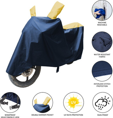SS FOR YOUR SMART NEEDS Two Wheeler Cover for TVS(Jupiter Grande, Blue, Yellow)