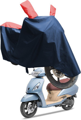 SS FOR YOUR SMART NEEDS Two Wheeler Cover for TVS(Jupiter Grande BS6, Blue, Red)