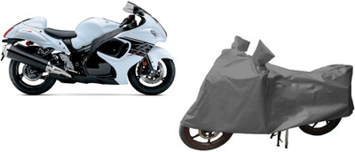 Anlopeproducts Waterproof Two Wheeler Cover for Suzuki(K4, Grey)