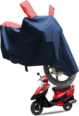 SS FOR YOUR SMART NEEDS Two Wheeler Cover for TVS(Pep Plus BS6, Blue, Red)
