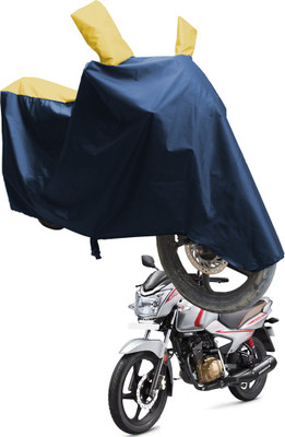 SS FOR YOUR SMART NEEDS Two Wheeler Cover for TVS(Victor Premium BS6, Blue, Yellow)