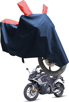 SS FOR YOUR SMART NEEDS Two Wheeler Cover for Bajaj(Pulsar SS400, Blue, Red)