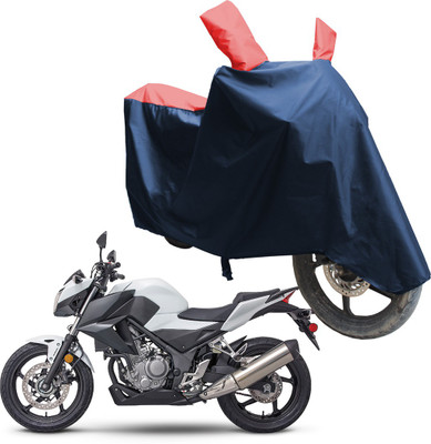 SS FOR YOUR SMART NEEDS Two Wheeler Cover for Honda(CB300R, Blue, Red)