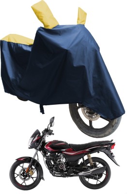 SS FOR YOUR SMART NEEDS Two Wheeler Cover for Bajaj(Platina 110 H-Gear BS6, Blue, Yellow)