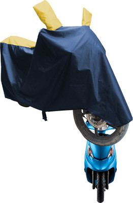 SS FOR YOUR SMART NEEDS Two Wheeler Cover for TVS(Victor Premium, Blue, Yellow)