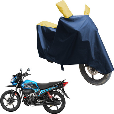 SS FOR YOUR SMART NEEDS Two Wheeler Cover for Hero(Passion Pro TR, Blue, Yellow)
