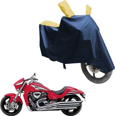 SS FOR YOUR SMART NEEDS Two Wheeler Cover for Suzuki(Intruder M1800R, Blue, Yellow)