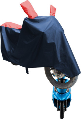SS FOR YOUR SMART NEEDS Two Wheeler Cover for TVS(Victor Premium, Blue, Red)