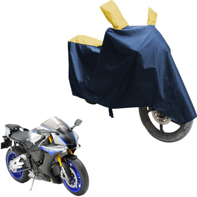 SS FOR YOUR SMART NEEDS Two Wheeler Cover for Yamaha(YZF R1M, Blue, Yellow)