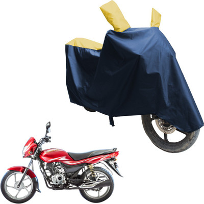 SS FOR YOUR SMART NEEDS Two Wheeler Cover for Bajaj(Platina, Blue, Yellow)