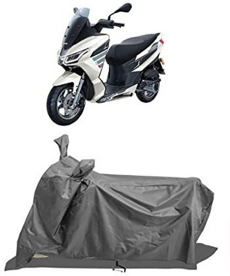 Anlopeproducts Waterproof Two Wheeler Cover for Aprilia(SXR 160, Grey)