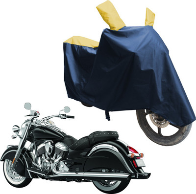SS FOR YOUR SMART NEEDS Two Wheeler Cover for Indian(Chief Classic, Blue, Yellow)