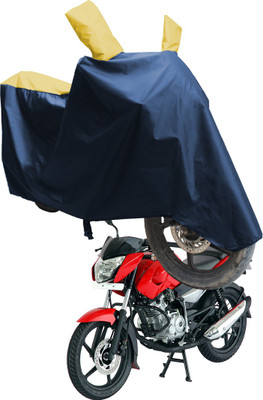 SS FOR YOUR SMART NEEDS Two Wheeler Cover for Bajaj(Pulsar 135 BS6, Blue, Yellow)