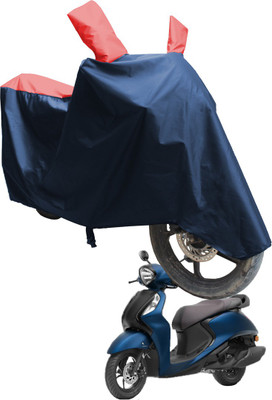 SS FOR YOUR SMART NEEDS Two Wheeler Cover for Yamaha(Fascino 125, Blue, Red)