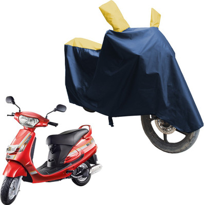 SS FOR YOUR SMART NEEDS Two Wheeler Cover for Mahindra(Duro 125, Blue, Yellow)