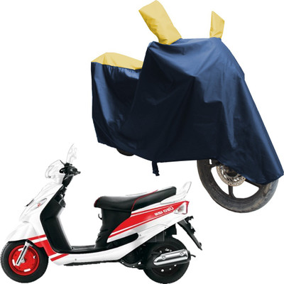 SS FOR YOUR SMART NEEDS Two Wheeler Cover for Mahindra(Rodeo UZO, Blue, Yellow)