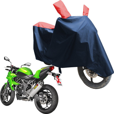 SS FOR YOUR SMART NEEDS Two Wheeler Cover for Kawasaki(Z250, Blue, Red)