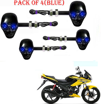 RawatZ Side LED Indicator Light for Honda CBF 125(Blue)