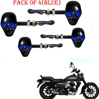 RawatZ Side LED Indicator Light for Bajaj Avenger 150(Blue)