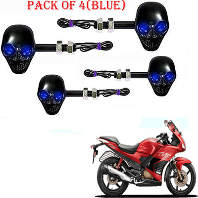 RawatZ Side LED Indicator Light for Hero Karizma ZMR(Blue)