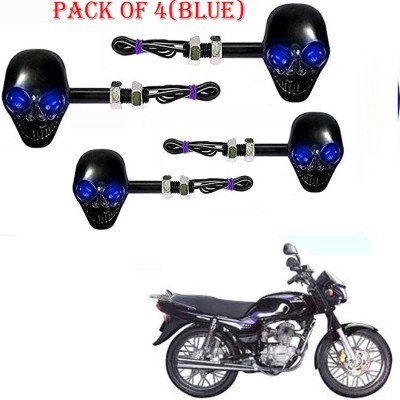 BR TrendZ Side LED Indicator Light for Bajaj Universal For Bike(Blue)