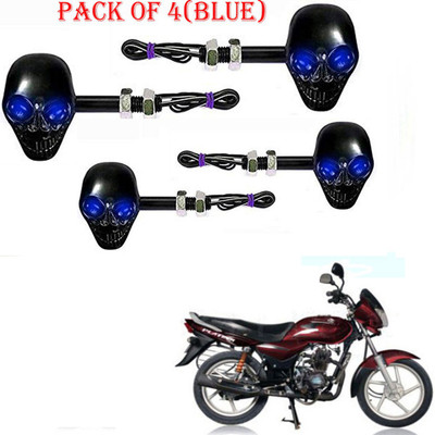BR TrendZ Side LED Indicator Light for Bajaj Platina 100(Blue)