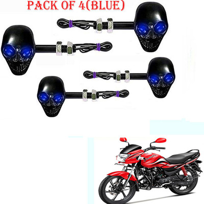 BR TrendZ Side LED Indicator Light for Hero Passion(Blue)