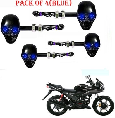 RawatZ Side LED Indicator Light for Honda CBF Stunner(Blue)