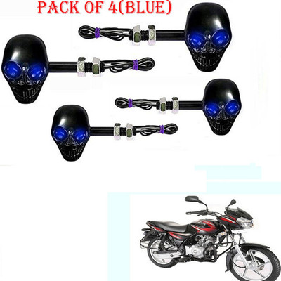 BR TrendZ Side LED Indicator Light for Bajaj Discover 100(Blue)