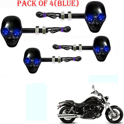 BR TrendZ Side LED Indicator Light for Hyosung Aquila Pro 650(Blue)