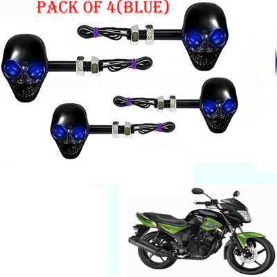 BR TrendZ Side LED Indicator Light for Hero Achiever(Blue)