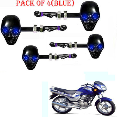 BR TrendZ Side LED Indicator Light for TVS Universal For Bike(Blue)