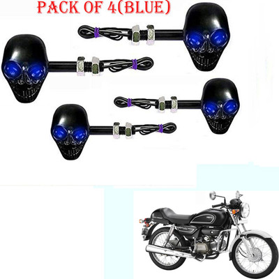RawatZ Side LED Indicator Light for Hero Splendor(Blue)