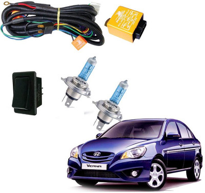 AUTO PEARL Wiring Bulb H4 - APA103 Headlight Car Halogen for Hyundai (12 V, 90 W)(Verna, Pack of 2)