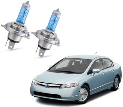AUTO PEARL Bulb H4 - APA18 Headlight Car Halogen for Honda (12 V, 90 W)(Civic, Pack of 2)