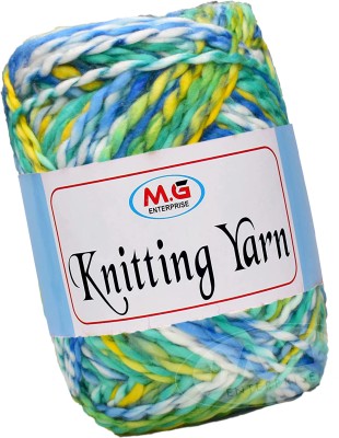 KNIT KING Knitting Yarn Thick Chunky Wool,Sumo New Green 600 gms-OB Art-ABBG