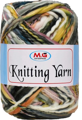 M.G Enterprise Knitting Yarn Thick Chunky Wool,Sumo Rusty 200 gms-HB Art-HAF