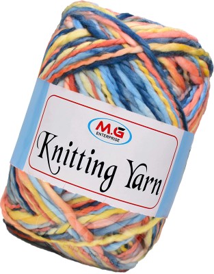 M.G Enterprise Knitting Yarn Thick Chunky Wool,Sumo Macaw 400 gms-QB Art-HCJ