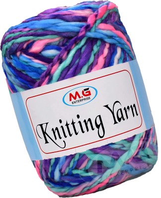 Simi Enterprise Knitting Yarn Thick Chunky Wool,Sumo Teal mix 600 gms-PB Art-HCE