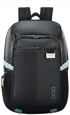 SKYBAGS VALOR PRO 02 LAPTOP BACKPACK WITH RAIN COVER 33 L Laptop Backpack(Black)