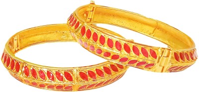 balaji gold Copper Gold-plated Kada(Pack of 2)