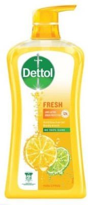 Dettol Shower Gel Antiseptic Fresh With Lemon And Orange Blossom (INDONESIA)  (625 ml)